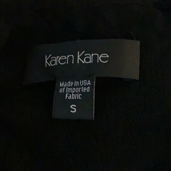 Karen Kane Black Flowy Blouse w Tassles 🖤 - Picture 7 of 7